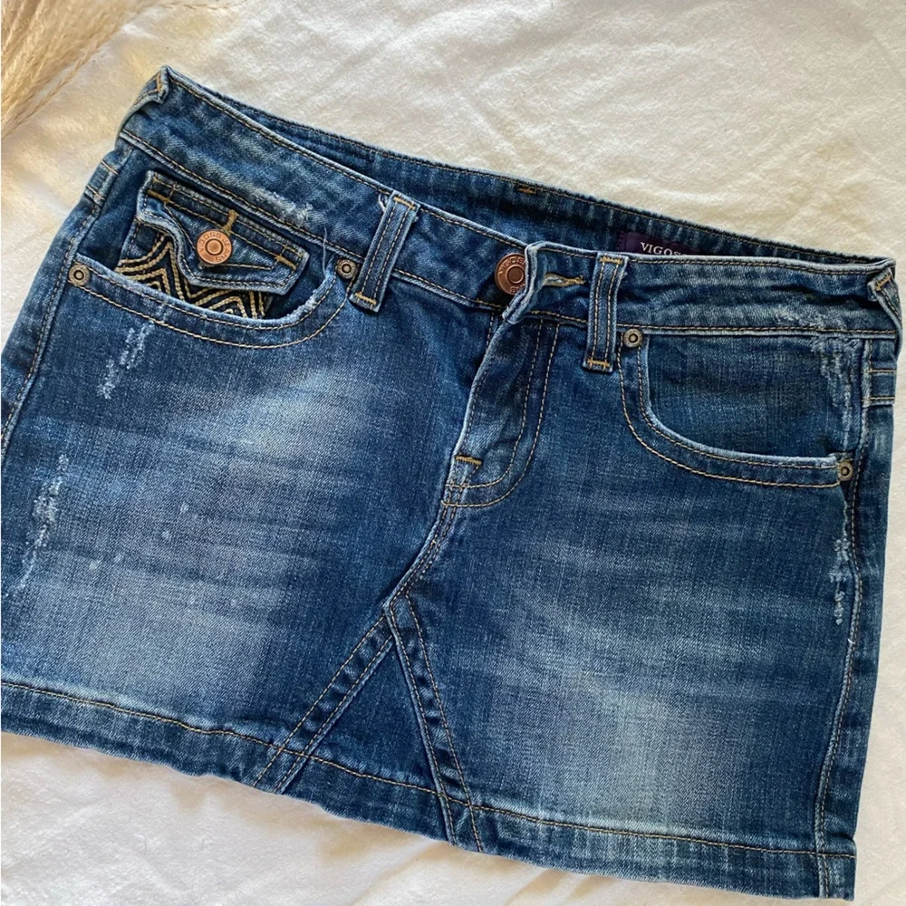 VIGOSS Mini Denim Skirt Women's Size 5 Blue
